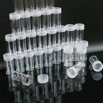 Didmeninė Urmu Plastikinių Butelių Diamond Tapybos, Siuvinėjimo Reikmenys Talpyklos Butelius Kristalų Granulių Laikymo Jar