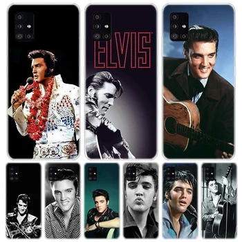 Elvis Presley, Pabučiuoti, Telefono dėklas, Skirtas Samsung Galaxy A52 A53 A12 A13 A22 A23 A32 A33 A73 A72 A42 A43 A02S A03S A50S Coque Dangtis