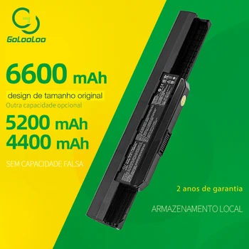 Golooloo 6Cells A32-K53 Nešiojamas Baterija Asus K53S K53T X53S X54H K53 K53SD K53SV K53U K53E A53S A43 A43E K43E K43U K43S K43SJ
